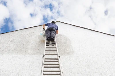 Peinture extérieure à Annoix — façades et ravalement